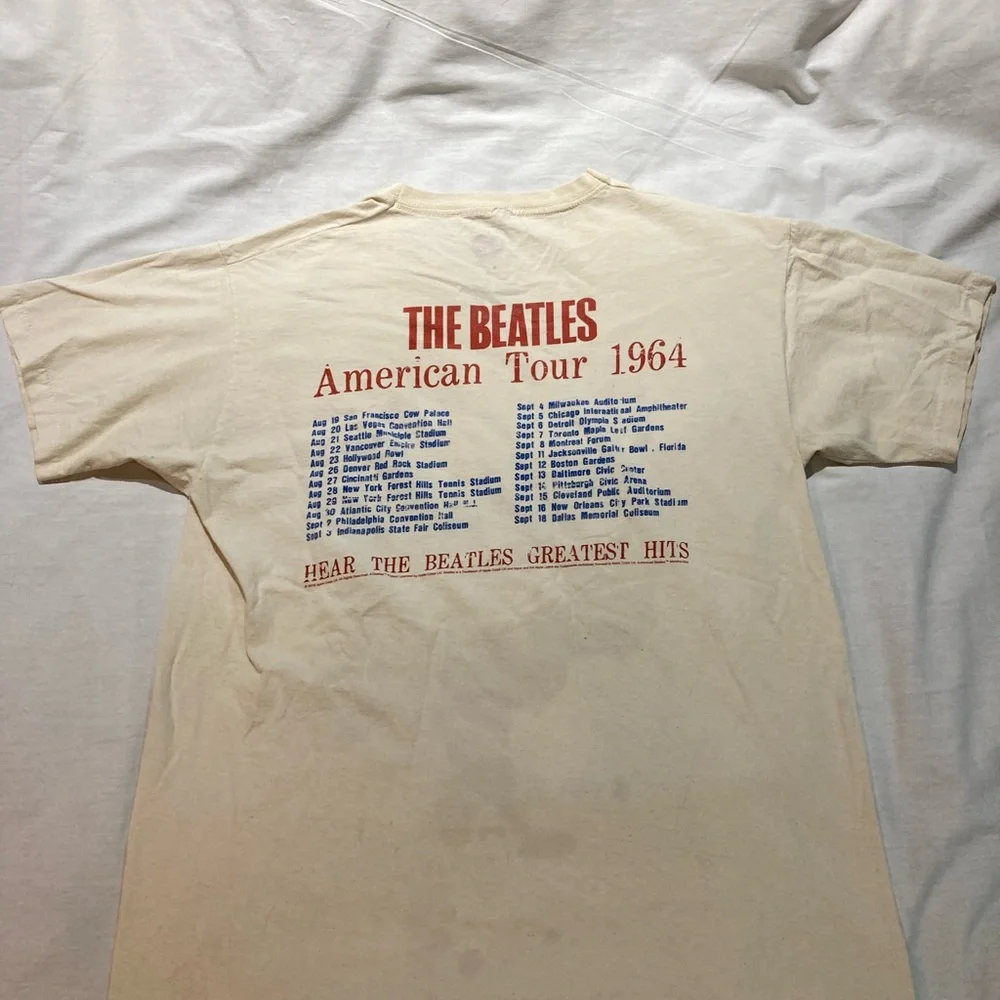 The Beatles American Tour 1963 T-shirt, Men’s size medium - Picture 4 of 7